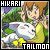 Hikari and Tailmon Fan