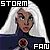 X-MEN: Storm Fan